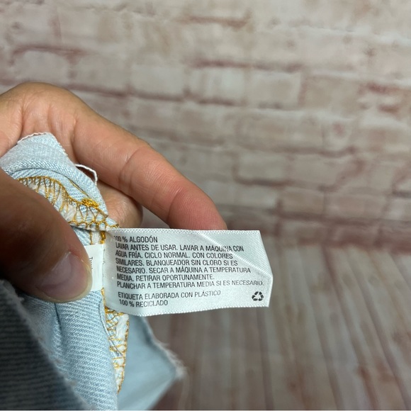 Wild Fable light denim skirt overall jumpsuit size small - Picture 5 of 6